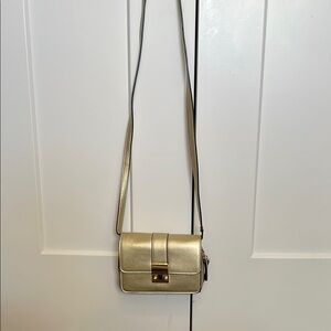 Gold Crossbody Bag